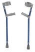 Pediatric Forearm Crutches blue