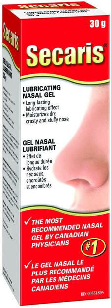 Secaris Lubricating Nasal Gel, 30 g