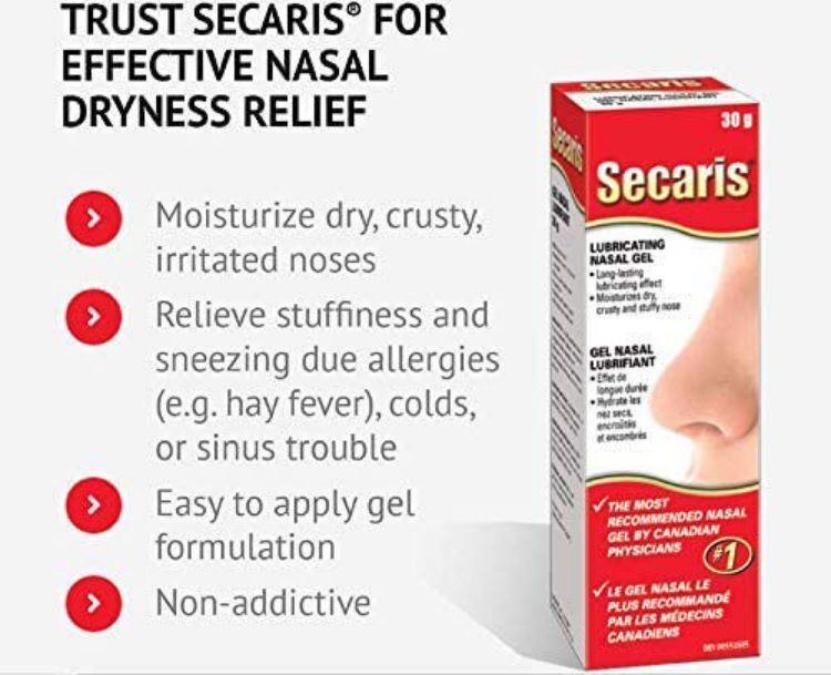 Secaris Lubricating Nasal ointment canada, 30 g