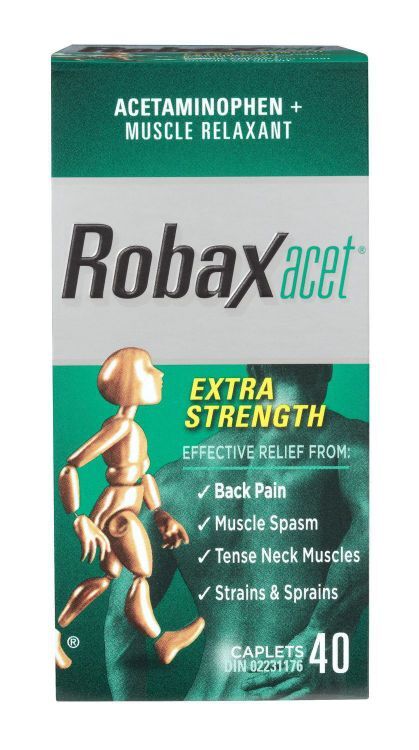 robaxacet extra strength 40 caps