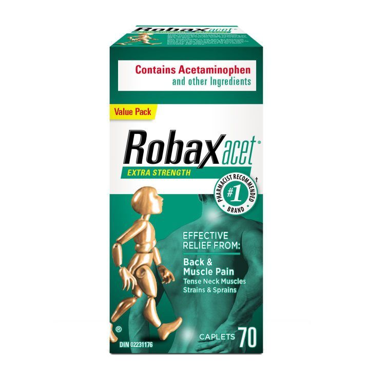 robaxacet extra strength 70 caps