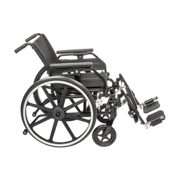 Viper Plus GT Wheelchair with Universal Armrests side