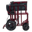 22" Bariatric Aluminum Transport Chair