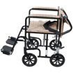 Deluxe Fly-Weight Aluminum Transport Chair