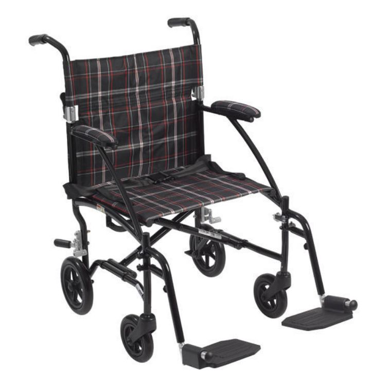 Fly-Lite Aluminum Transport Chair