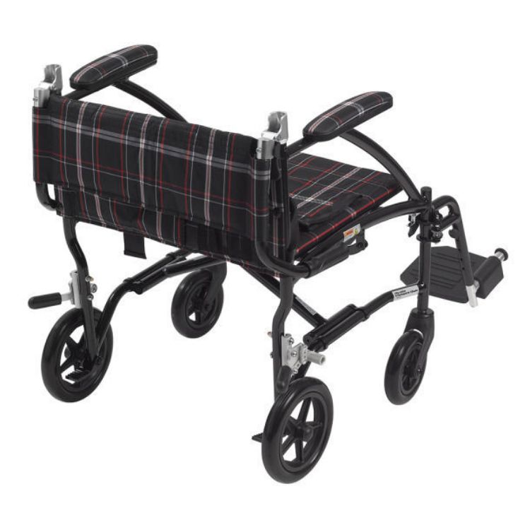 Fly-Lite Aluminum Transport Chair