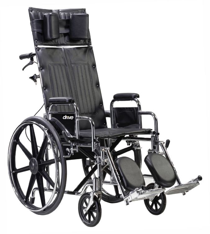 Deluxe Sentra Full Reclining Wheelchair