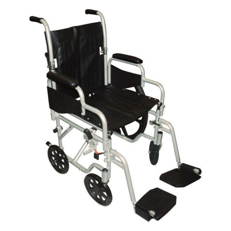 Poly-Fly High Strength, Lightweight Wheelchair/Flyweight Transport Chair Combo