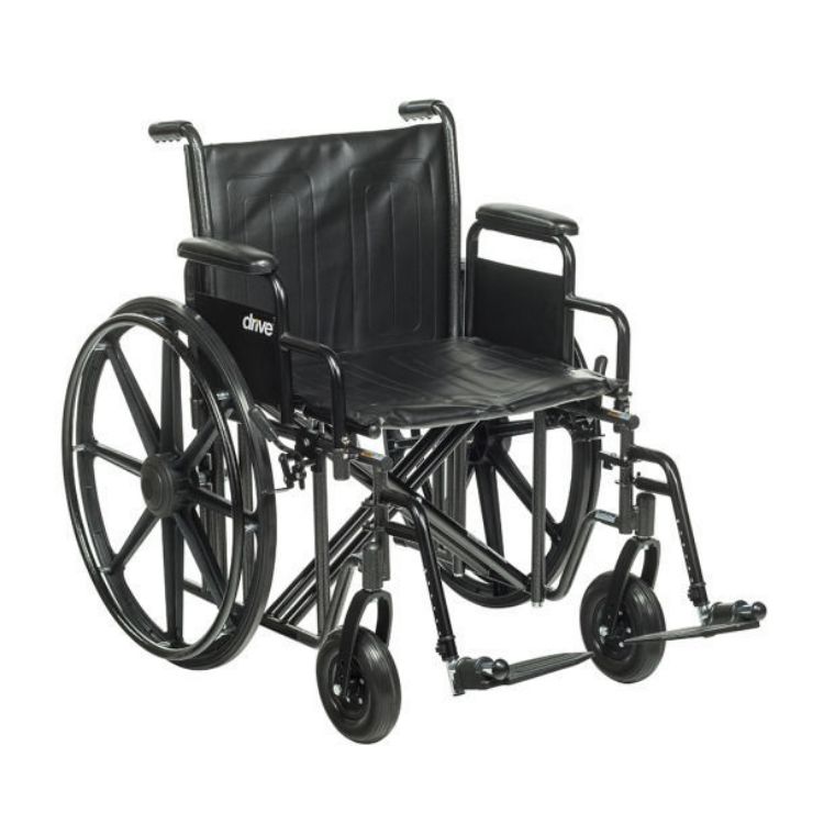 Bariatric Sentra EC Heavy-Duty Wheelchair 20"