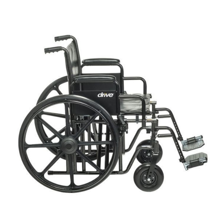 Bariatric Sentra EC Heavy-Duty Wheelchair 20"