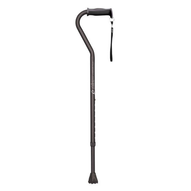 Airgo Comfort-Plus Aluminum Cane, Offset Handle