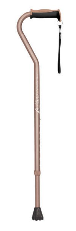 Airgo Comfort-Plus Aluminum Cane, Offset Handle