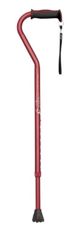 Airgo Comfort-Plus Aluminum Cane, Offset Handle