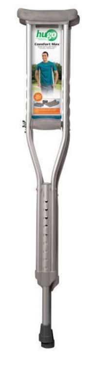 Hugo Comfort Max Lightweight Aluminum Crutches
