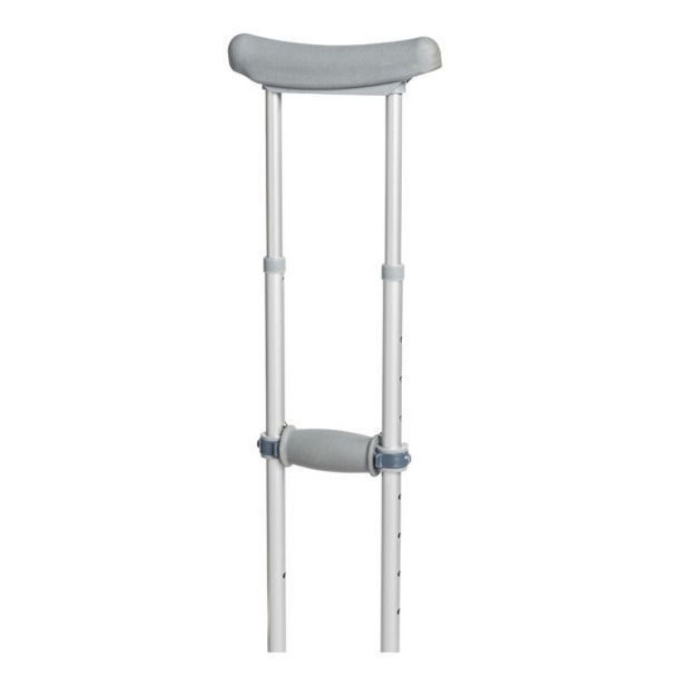 Universal Aluminum Crutch with Accessories