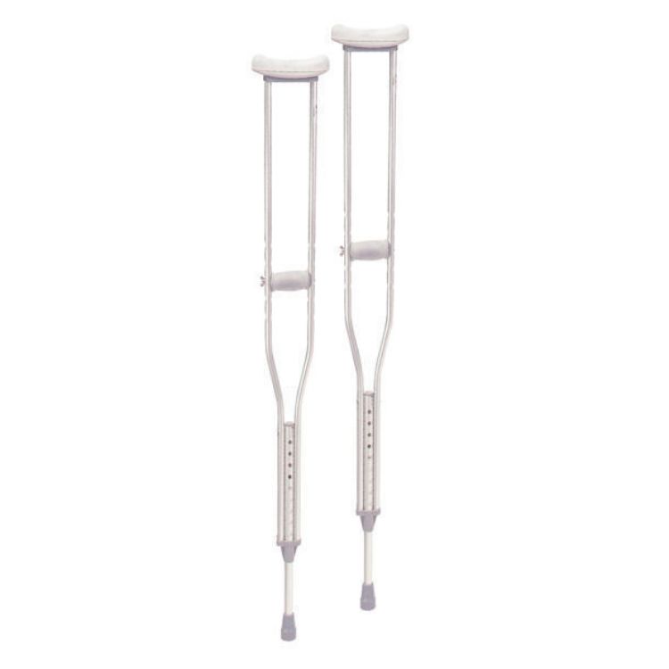 Aluminum Crutches with Accessories-Youth