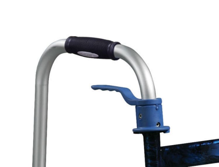 Drive Medical Deluxe Trigger Release Walker 5-inch wheels adjustable 32-39″