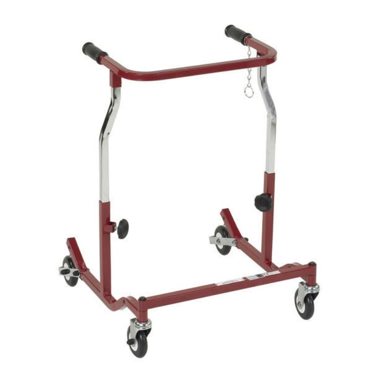 Drive Medical Adult Anterior Safety Walker CE 1000 BK – front view