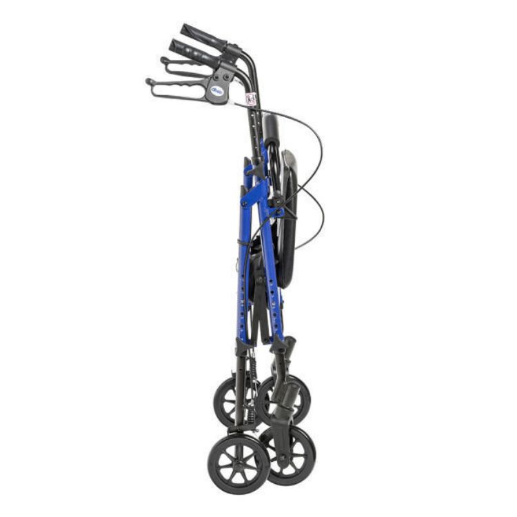 Adjustable Height Rollator, 6 Casters