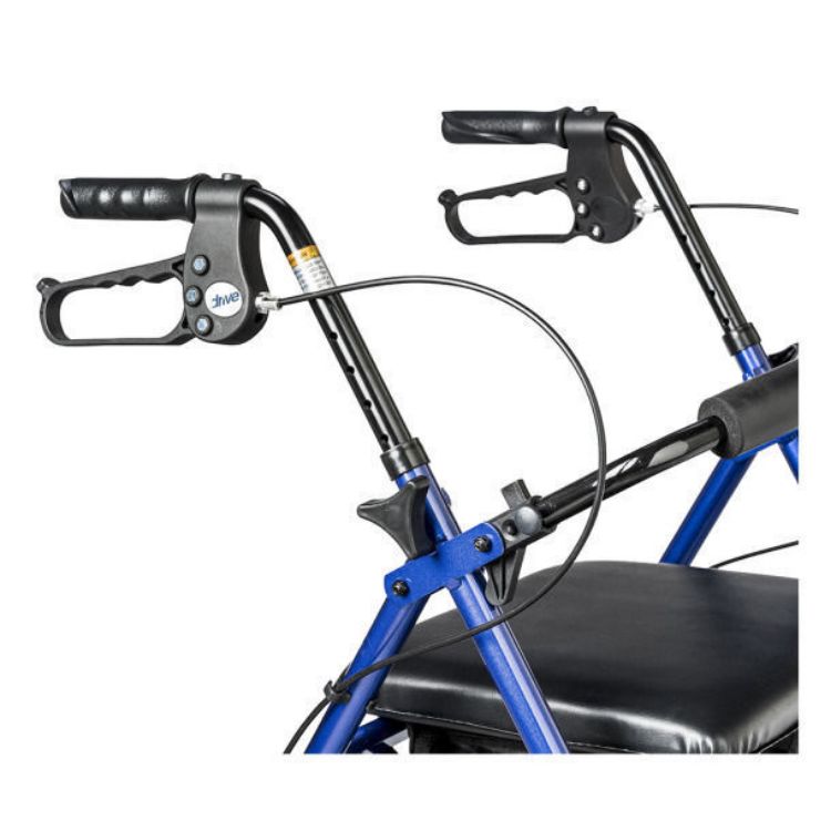 Adjustable Height Rollator, 6 Casters