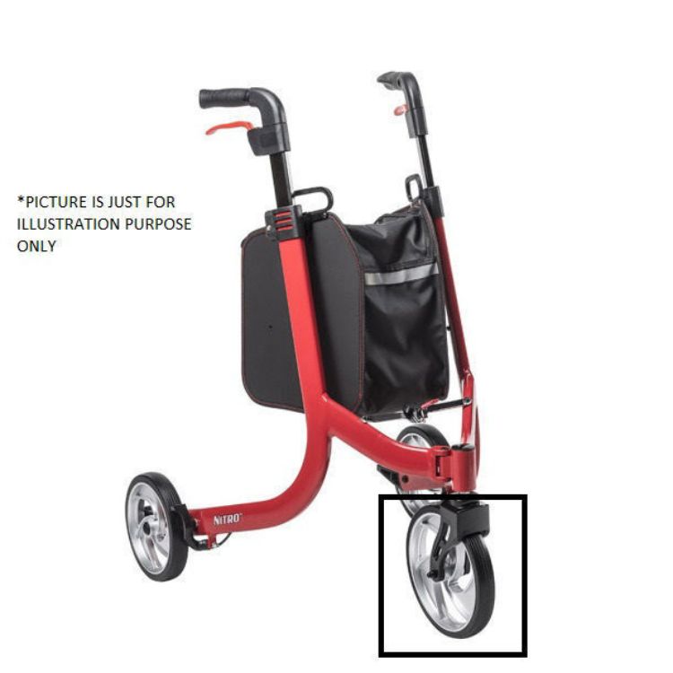 Nitro™ 3-Wheel Rollator Front Axle "Assembly"