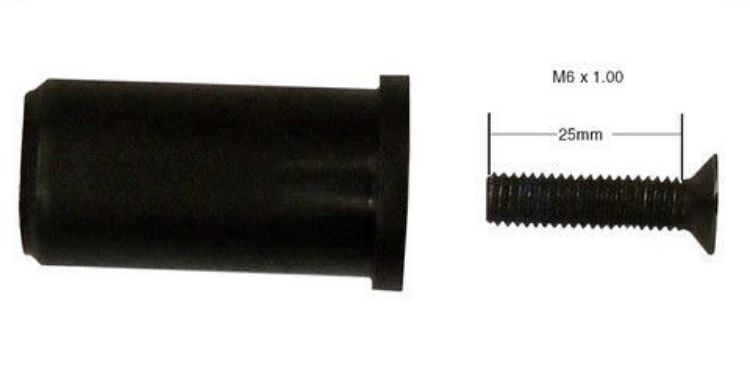 Cross Brace Screw & Insert