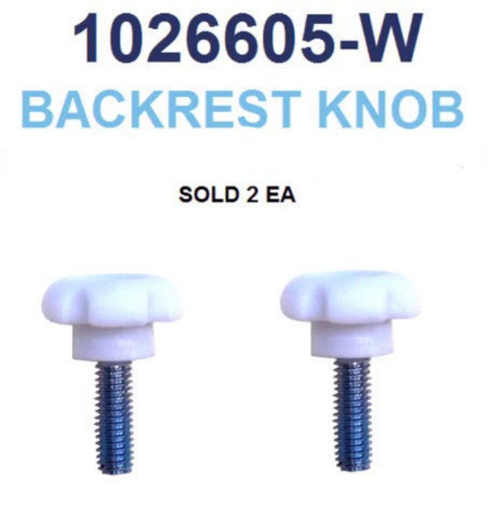 Backrest Locking Knob