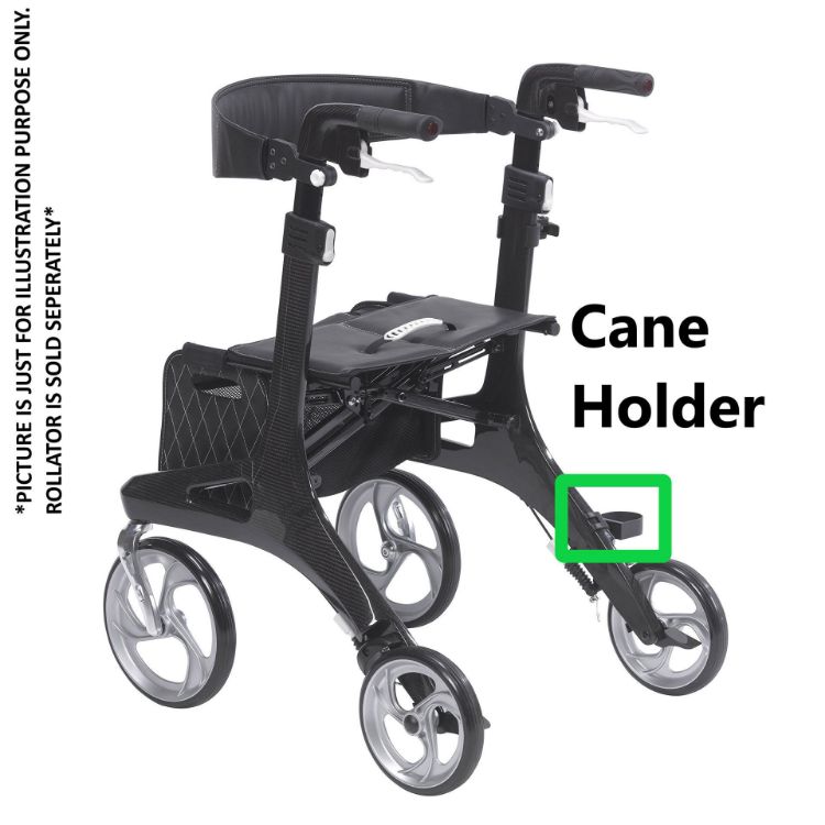 Cane Holder for drive nitro elite cf rollator