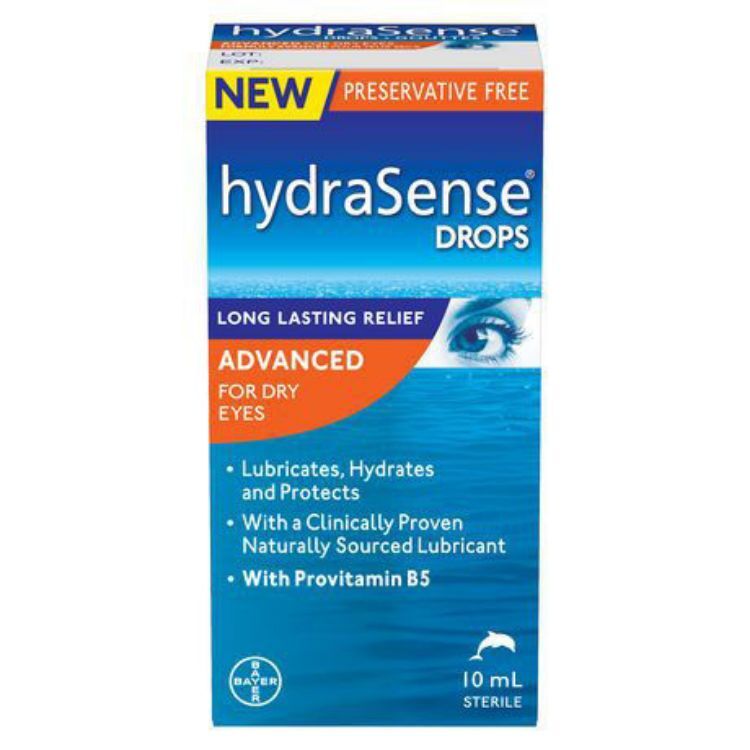 hydrasense eye drops advanced 1 pack