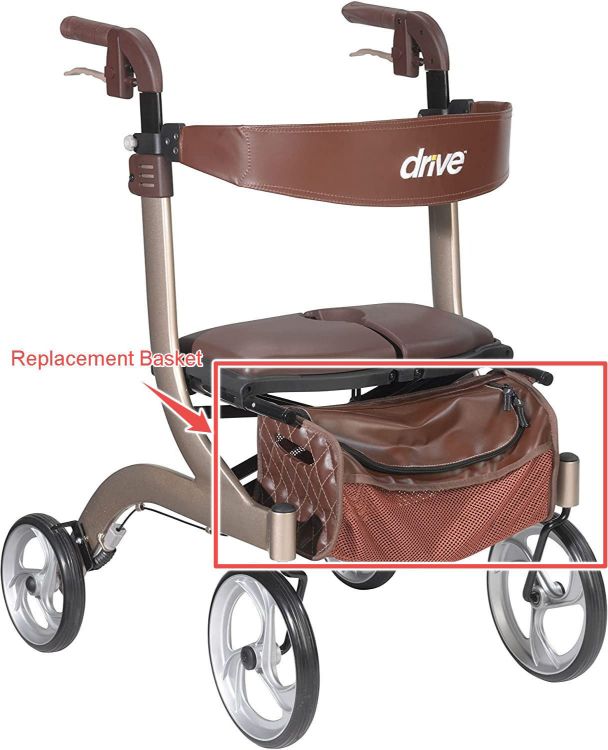 Tote Bag for Drive Nitro DLX Rollator