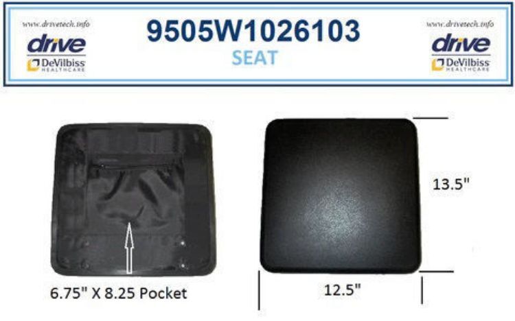 Seat with Brackets