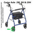 Caster Axle