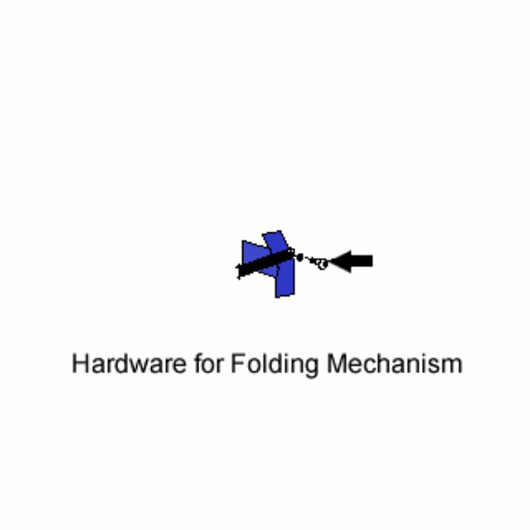 Hardware for Folding Mechanism
