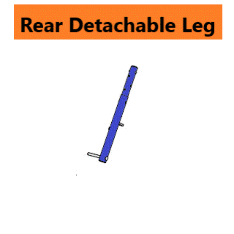 Rear Detachable Leg
