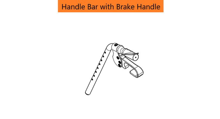 Handle Bar with Brake Handle