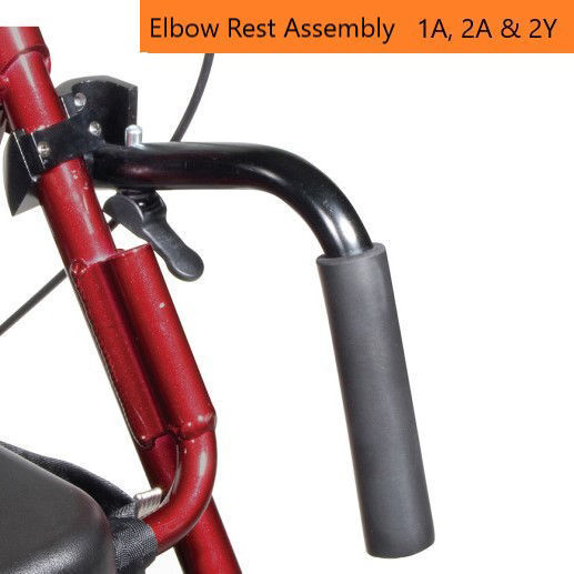 Elbow Rest for Duet Rollator/Transport Chair I HHCS