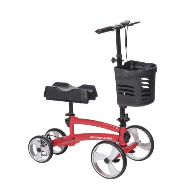 drive nitro glide knee red walker