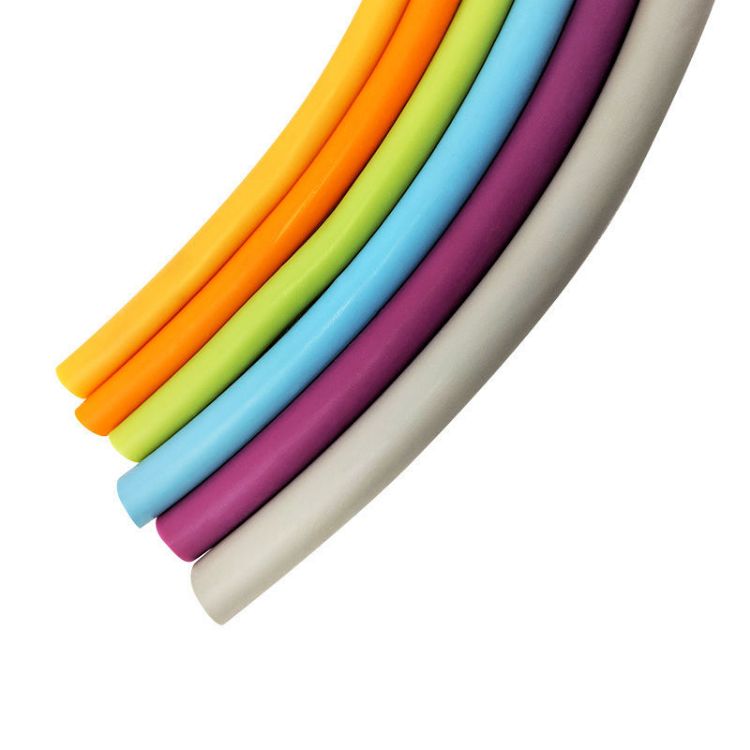 MoVes Resistive Tubing 100 feet ( peach orange lime blue grey)