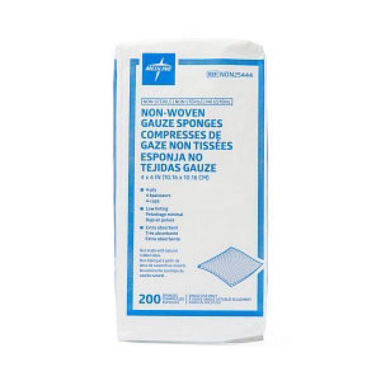 MEDLINE GAUZE NONSTERILE SPONGES NON-WOVEN 4-PLY