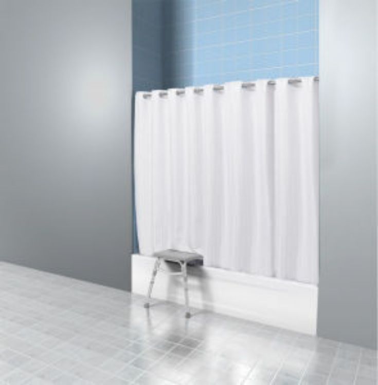 MEDLINE TRANSFER BENCH SHOWER CURTAIN