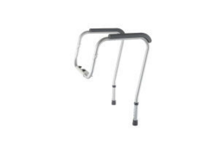 MEDLINE ADJUSTABLE ALUMINUM TOILET SAFETY RAIL