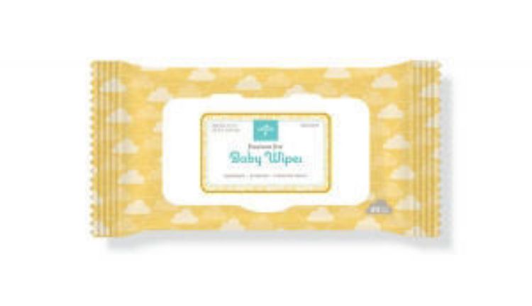 MEDLINE BABY WIPES HYPOALLERGENIC FRAGRANCE-FREE