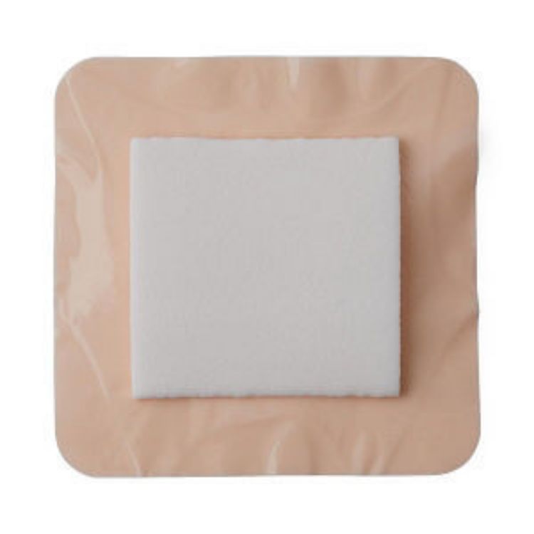 MEDLINE OPTIFOAM GENTLE FOAM WOUND DRESSING WITH ADHESIVE BORDER