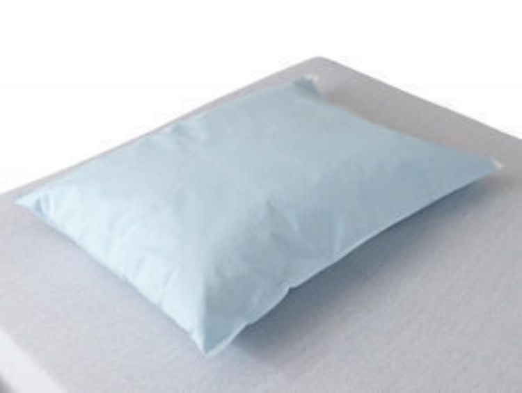 Medline Disposable Pillow Case 21"X30", Blue
