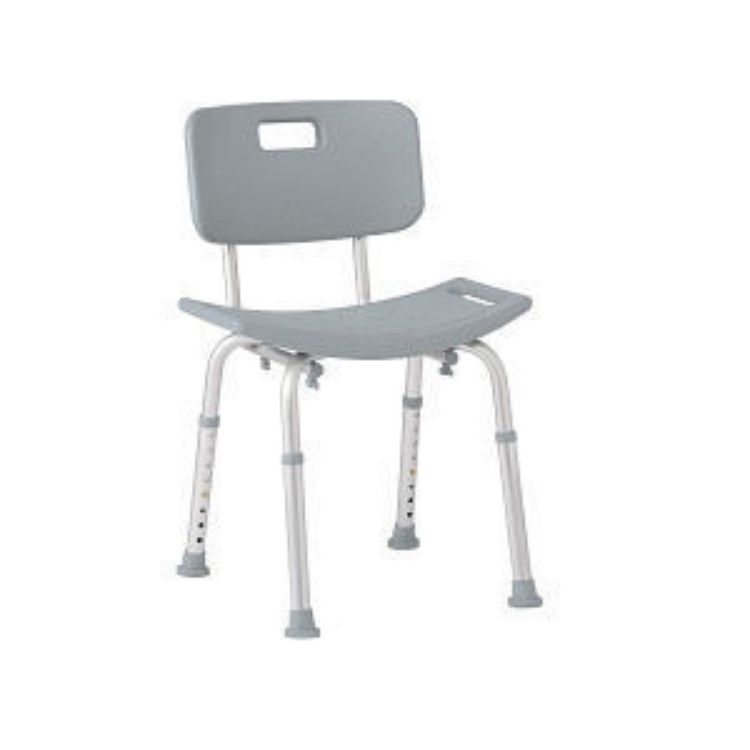 MEDLINE BATH/SHOWER CHAIR WITH BACK