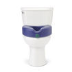 MEDLINE ELEVATED TOILET SEAT WITH LOCK, BLUE