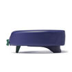 MEDLINE ELEVATED TOILET SEAT WITH LOCK, BLUE
