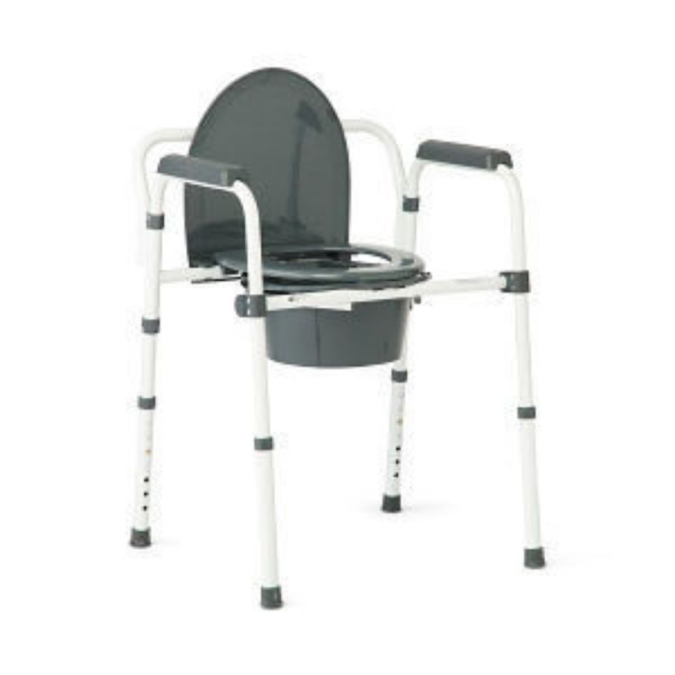 Medline 3 In 1 Folding Commode