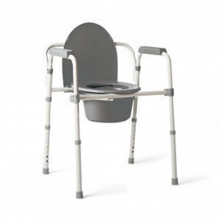 Medline 3 In 1 Folding Commode