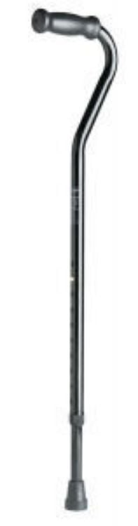 MEDLINE OFFEST CANE SINGLE POINT, ADULT